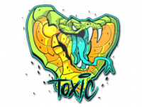 Sticker Toxic